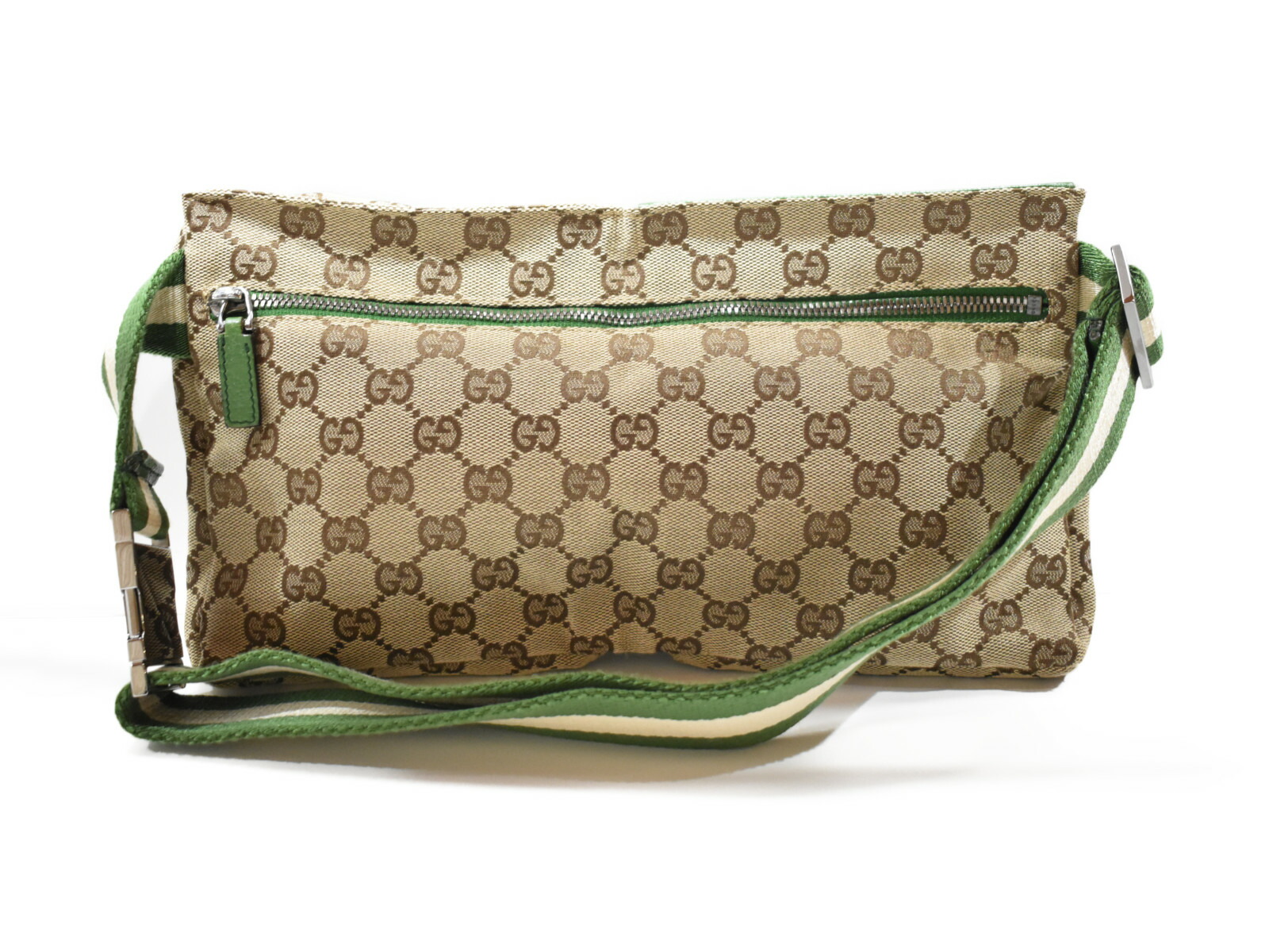 楽天市場】【布袋あり☆】GUCCI グッチウエストポーチ 28566 ベージュ