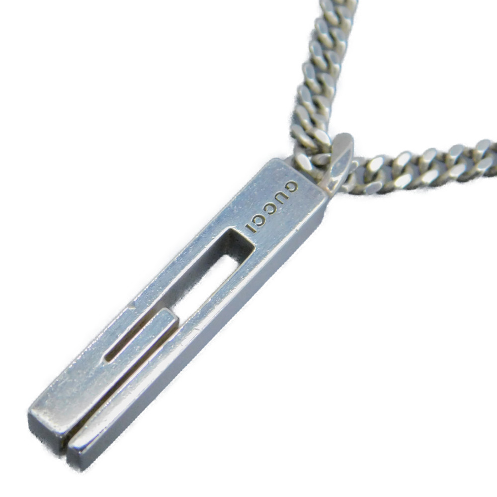 楽天市場】GUCCI グッチ Gプレートネックレス シルバー 銀 Ag925