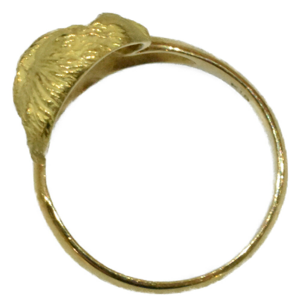 楽天市場】K18 ドッグモチーフリング YG イエローゴールド リング 指輪