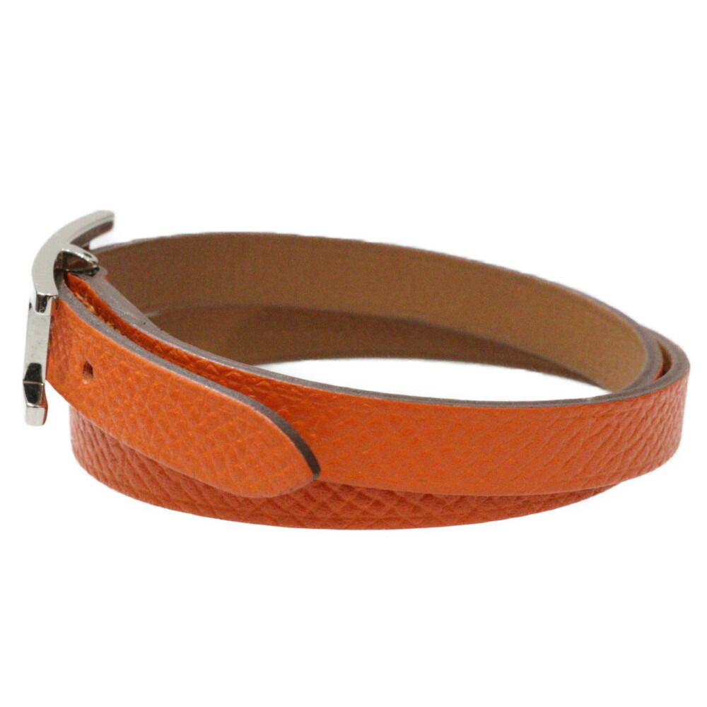 楽天市場】HERMES エルメス レザーブレスレット ビーアピ ドゥブル