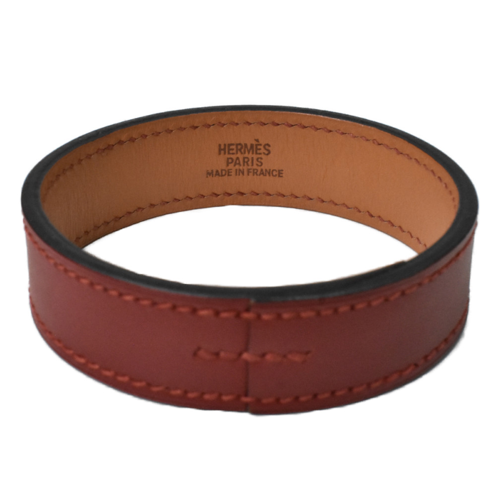 楽天市場】【箱有り】HERMES エルメス レザーバングル プールトゥール2