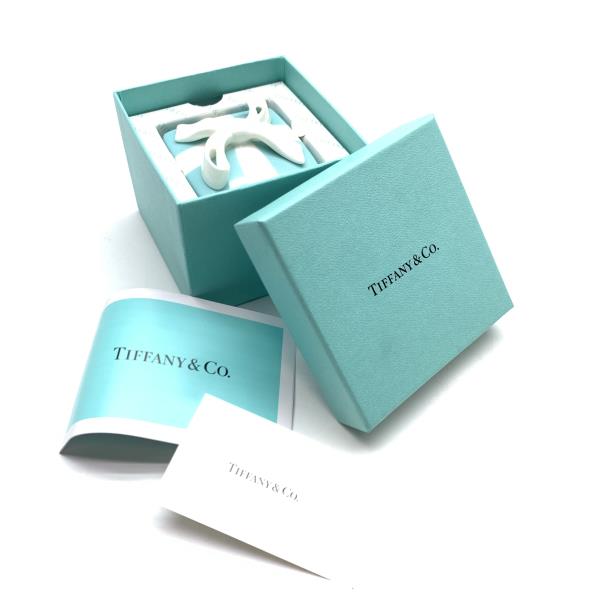 楽天市場】未使用 TIFFANY ティファニー ミニブルー ボウボックス 小物