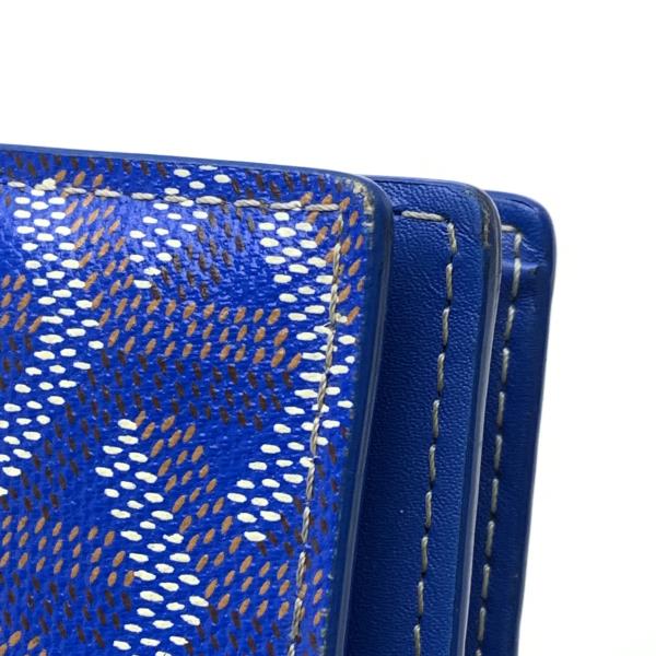 楽天市場】GOYARD ゴヤール リシュリュー PVC 二つ折り 長財布 ブルー