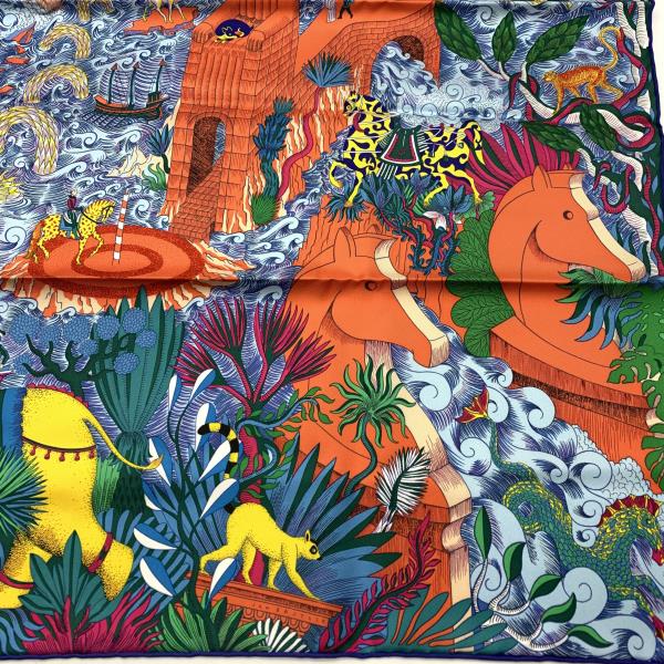 楽天市場】未使用 HERMES エルメス カレ90 宇宙誌 Cosmographia