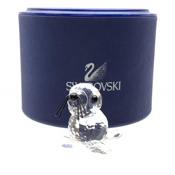 未使用 2000年廃盤品◇スワロフスキー『アザラシの赤ちゃん』012530 未