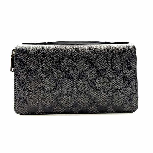 楽天市場】COACH コーチ F93504 ダブルジップ トラベル オーガナイザー