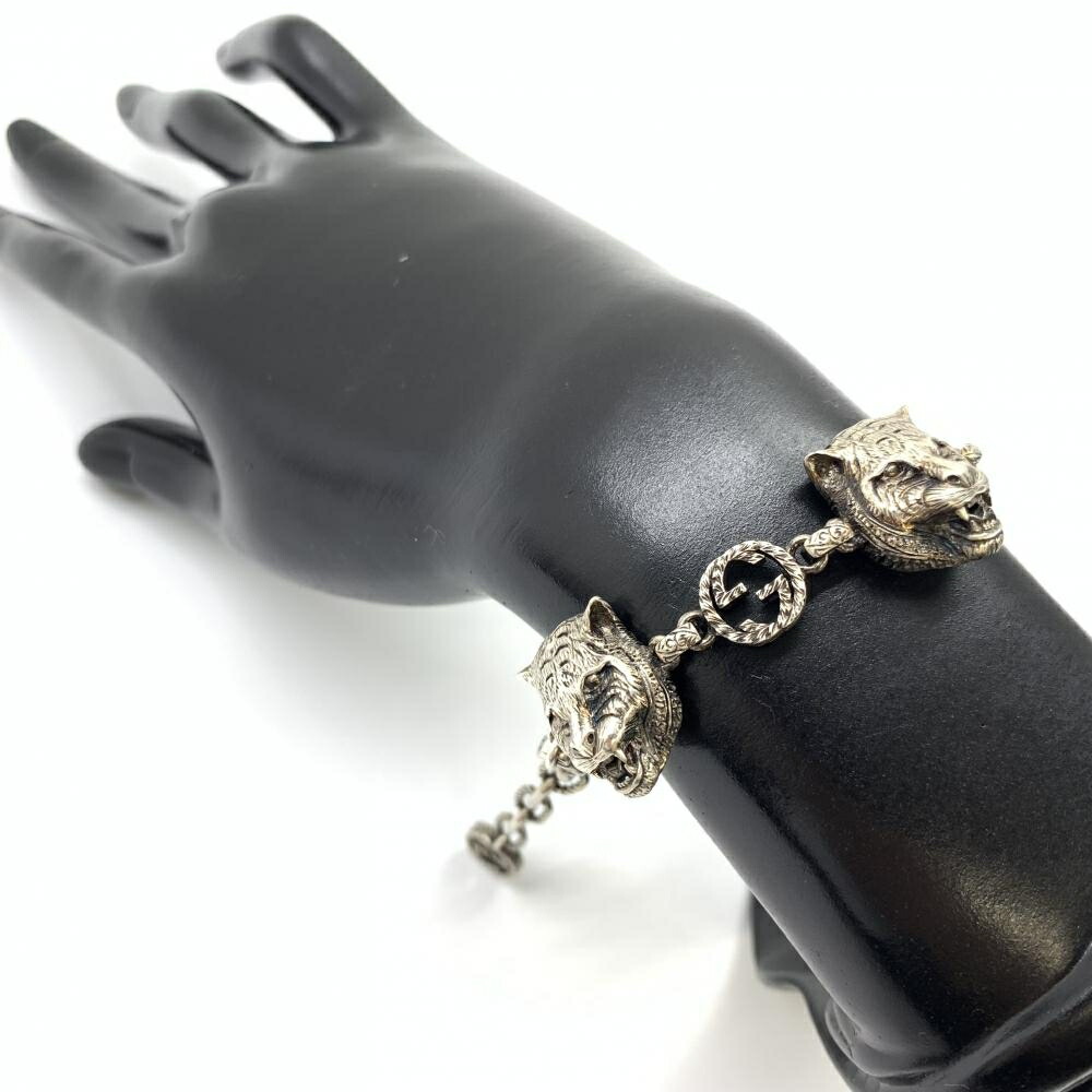 楽天市場】GUCCI グッチ 528028 ガーデンキャットヘッド ブレスレット