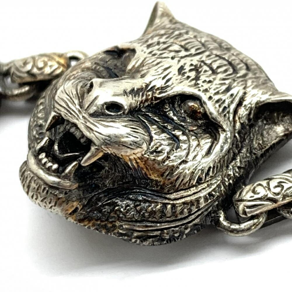 楽天市場】GUCCI グッチ 528028 ガーデンキャットヘッド ブレスレット