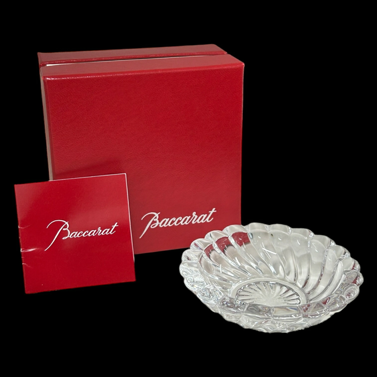 楽天市場】【中古】｜Baccarat バカラ アッシュトレイ 小皿 灰皿