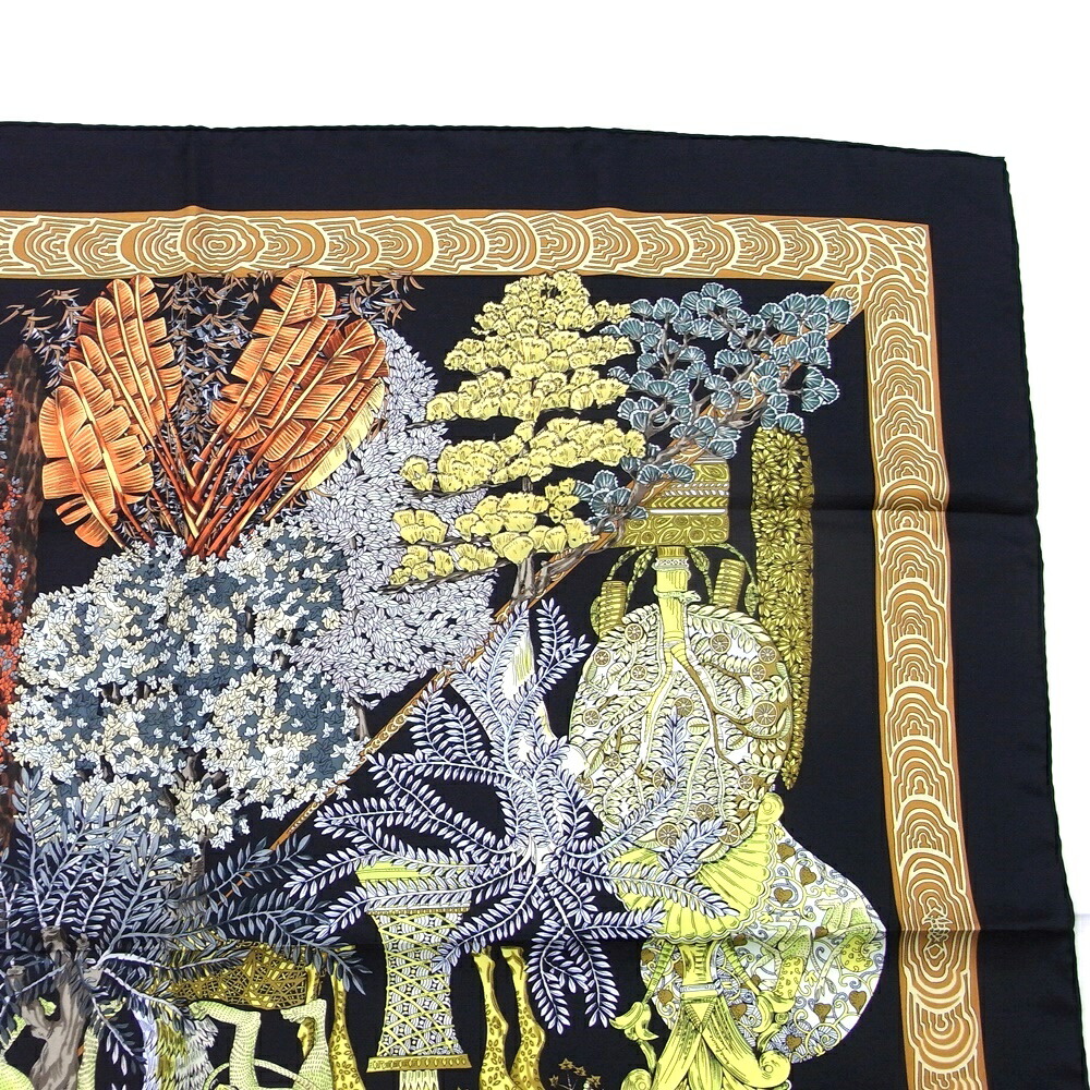 楽天市場】【極美品】HERMES エルメス カレ90 Les Legendes de L'Arbre