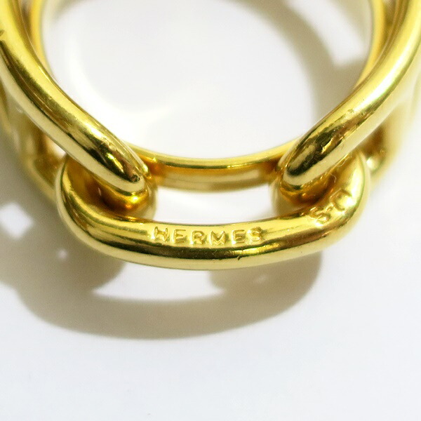 楽天市場】HERMES エルメス ルカデ シェーヌダンクル スカーフリング