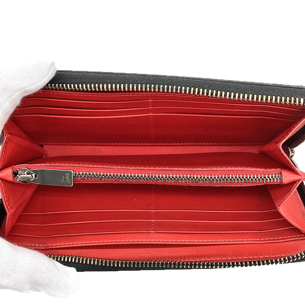 楽天市場】K Christian Louboutin 1175099 ラウンドファスナー長財布