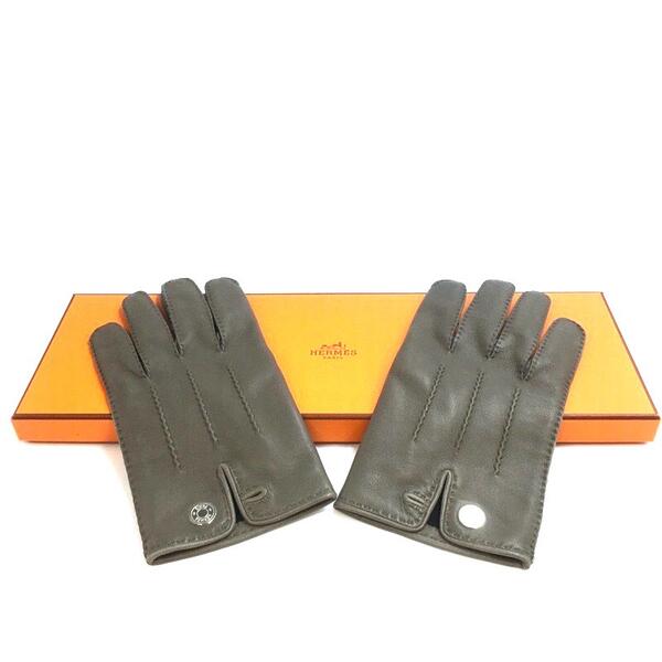 楽天市場】HERMES【エルメス】セリエグローブ ラムスキン レザー
