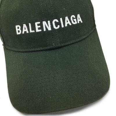 楽天市場】BALENCIAGA【バレンシアガ】ロゴ ベースボールキャップ 帽子