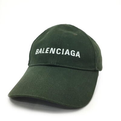 楽天市場】BALENCIAGA【バレンシアガ】ロゴ ベースボールキャップ 帽子