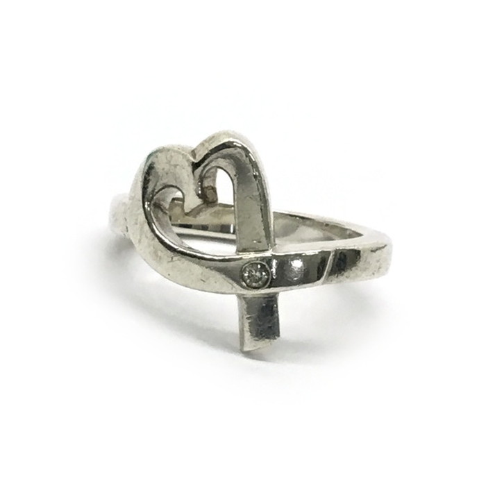 楽天市場】TIFFANY＆Co【ティファニー】ラビングハートリング 1Pダイヤ