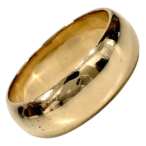 楽天市場】［南店］ 【美品】 かまぼこリング 光宝堂 K18 750 約15.5号