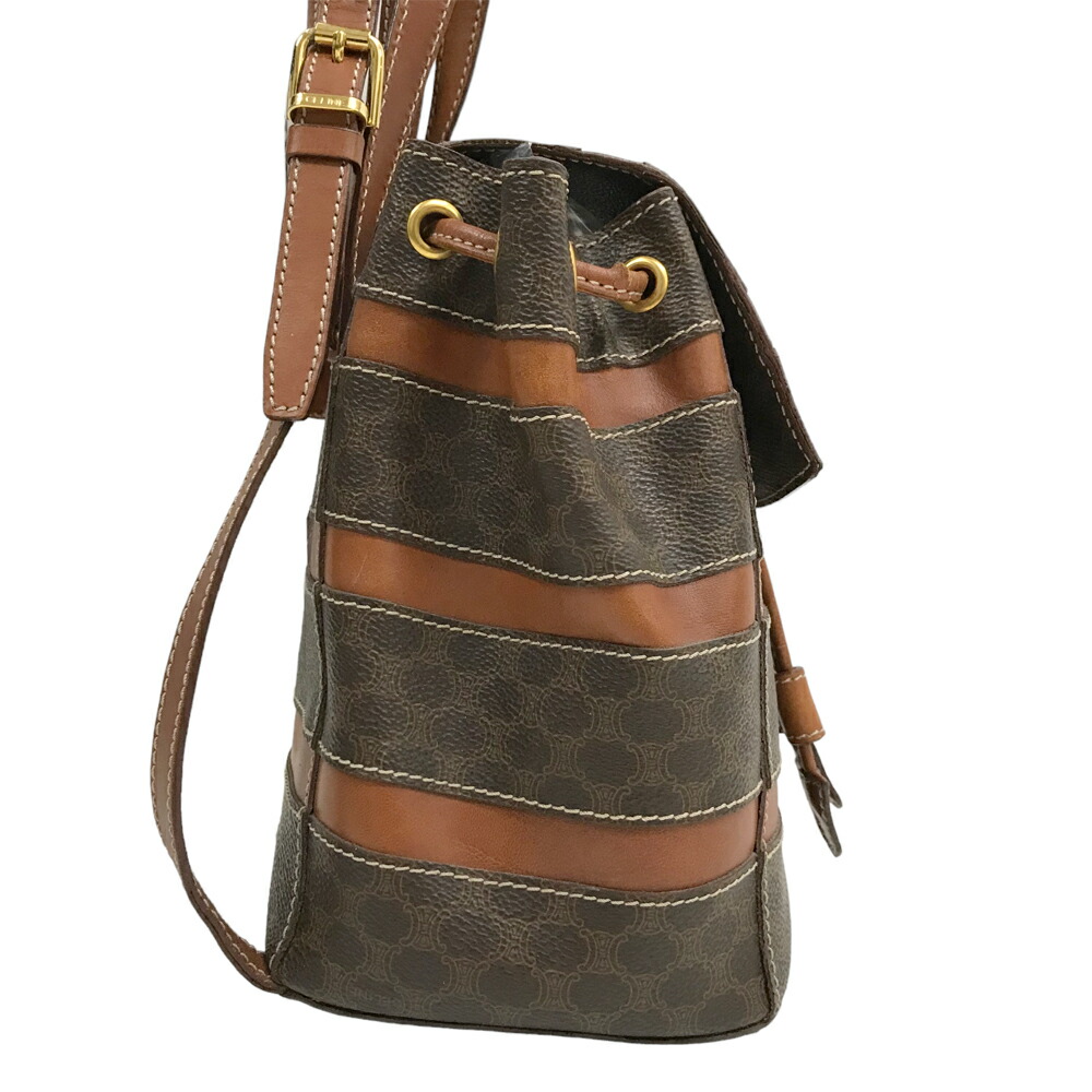 楽天市場】【良品】 セリーヌ ミニリュック ミニバッグ 肩掛け ドロー