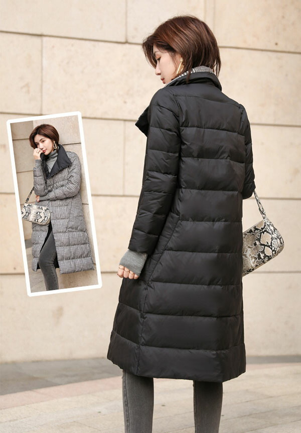 楽天市場】ダウンコート レディース 超軽量 薄手 リバーシブル バイ