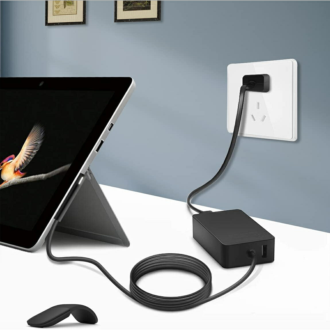 楽天市場】Surface 充電器 65W サーフェス 充電器 15V 4A Surface Pro