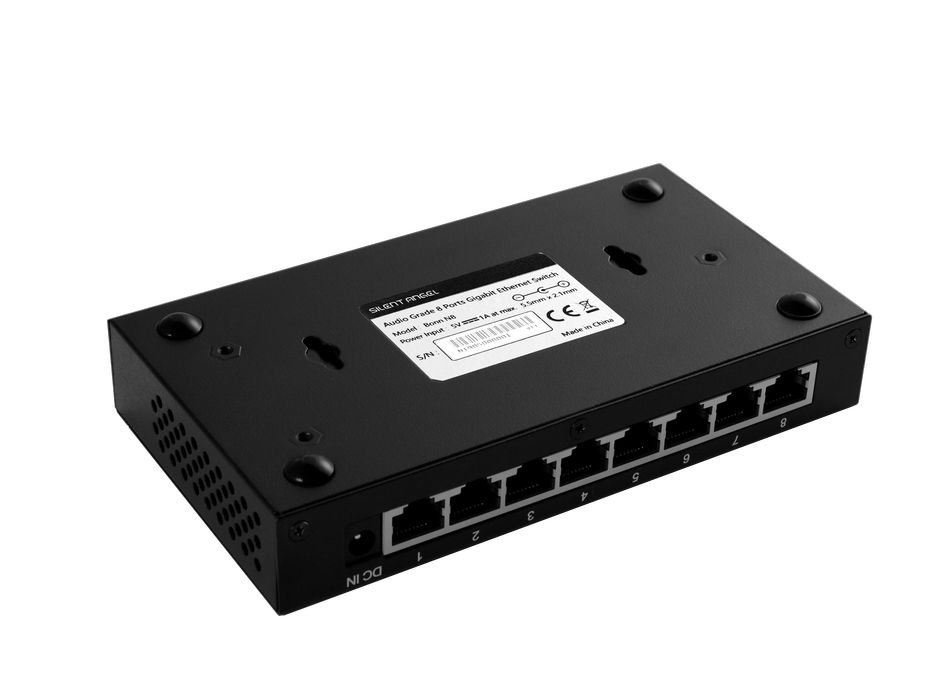 楽天市場】SILENT ANGEL N8 ネットワーク スイッチングハブ 超小型 8