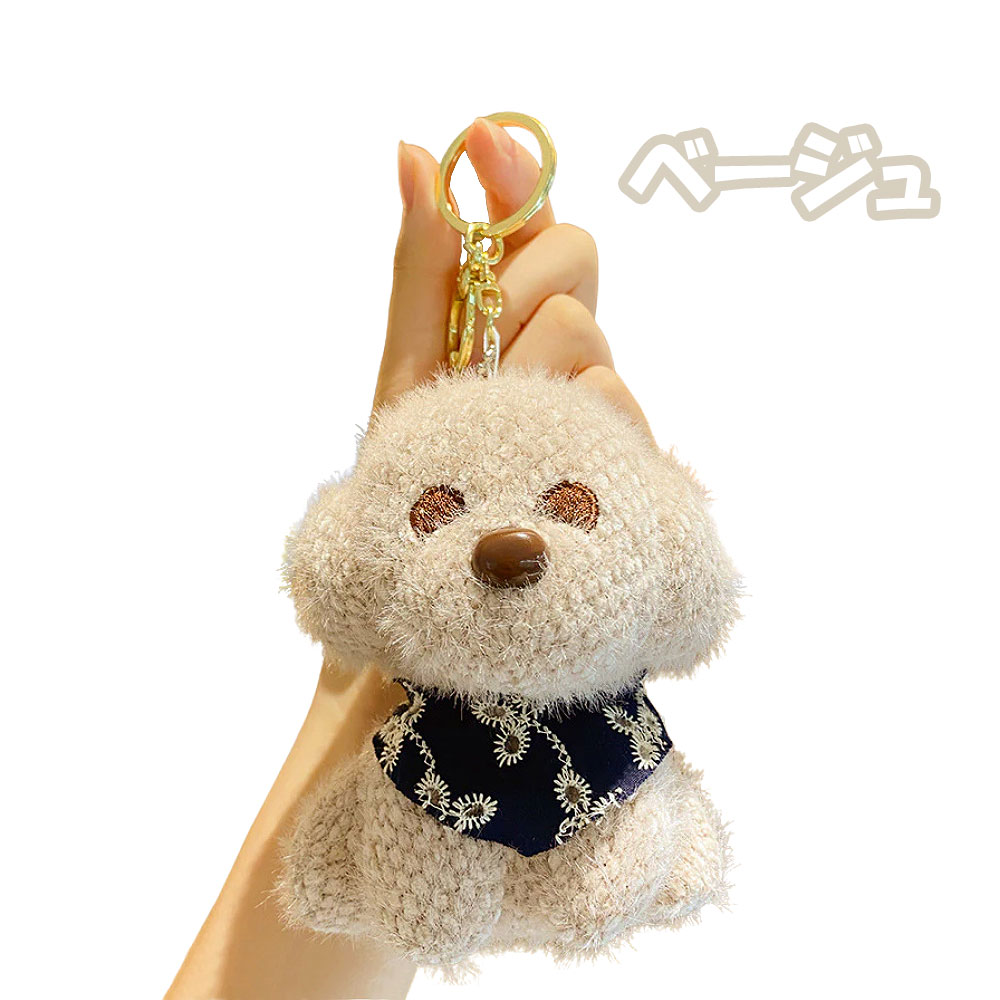 楽天市場】バッグチャーム 犬 トイプードル キーホルダー キーリング