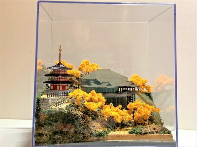 楽天市場】[完成品］清水寺 ケース付き ミニ24サイズ 日本の寺 世界