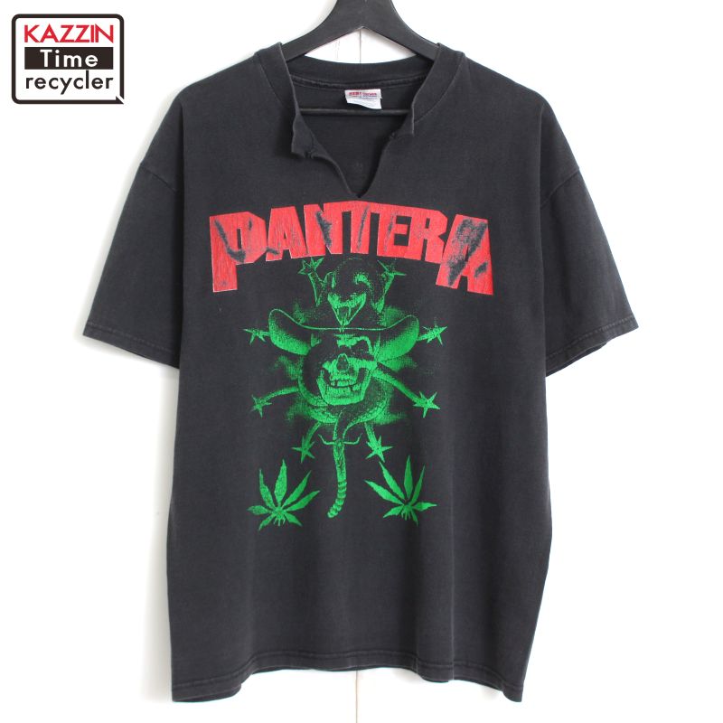 楽天市場】90s ヴィンテージ パンテラ Pantera Hanes カットオフ