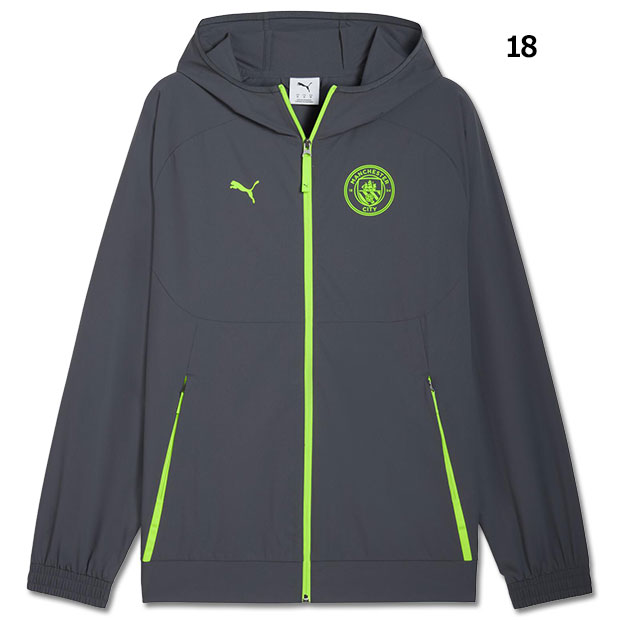プーマ マンチェスターシティ ウォームアップジャケット ドライセル