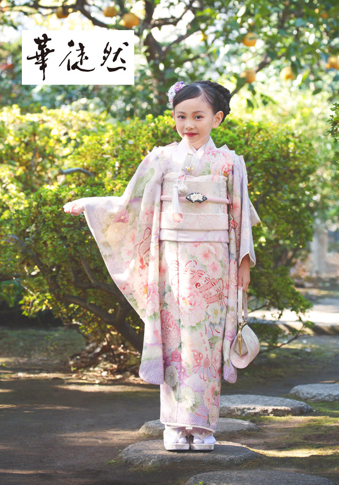 楽天市場】【SSプレ500円】七五三 着物 7歳 四つ身着物 華徒然 絵羽