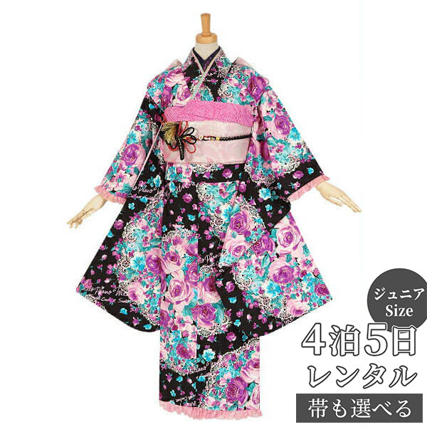 楽天市場】【レンタル】メゾピアノ ジュニア 振袖 レンタル フルセット