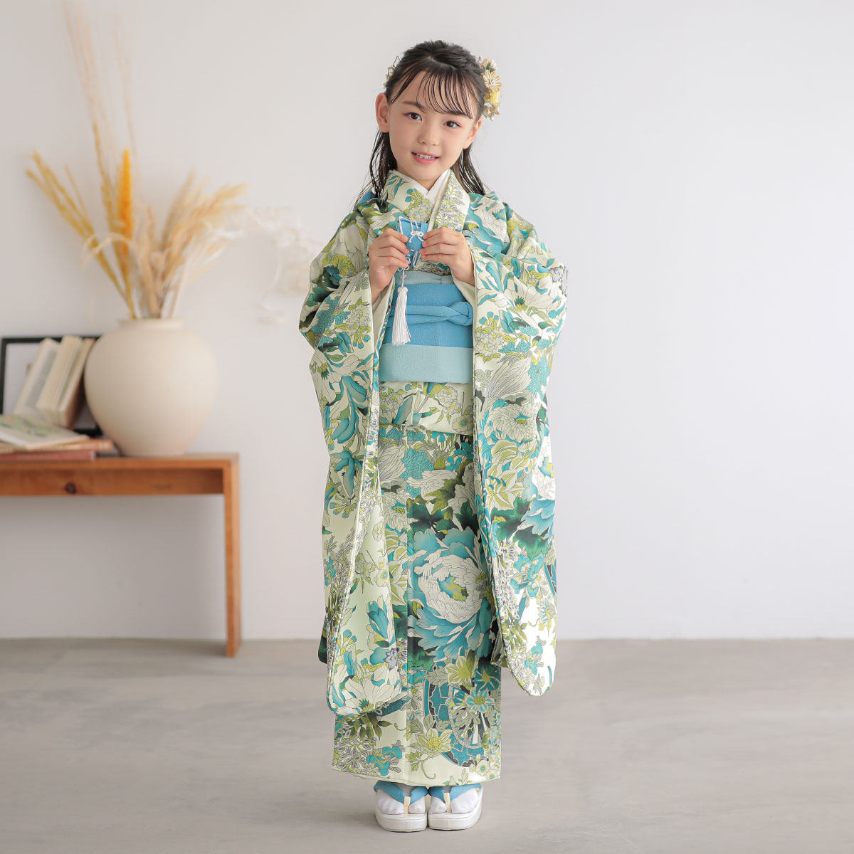 楽天市場】【レンタル】753 七五三 着物 7歳 フルセット 女の子