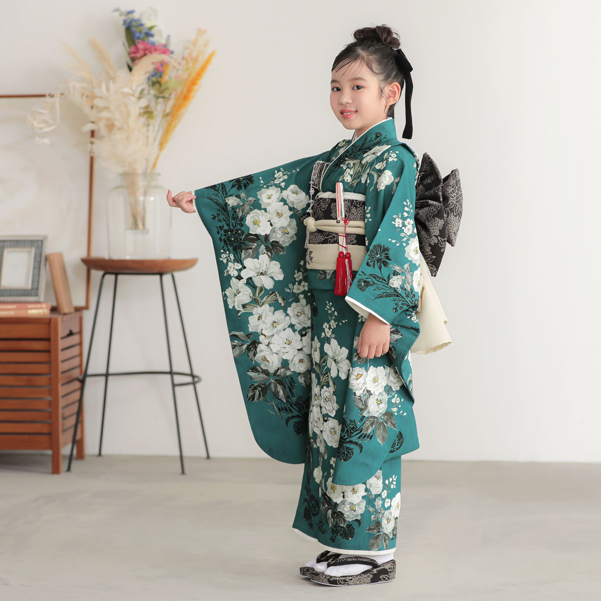 楽天市場】【レンタル】753 七五三 着物 7歳 フルセット 女の子