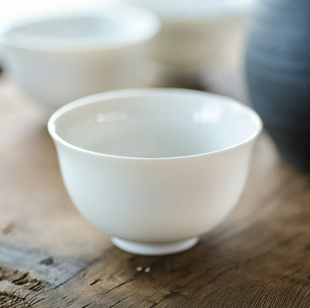 楽天市場】煎茶碗 普段使いの小振りな 湯呑み 白磁 煎茶碗 カップ Φ7