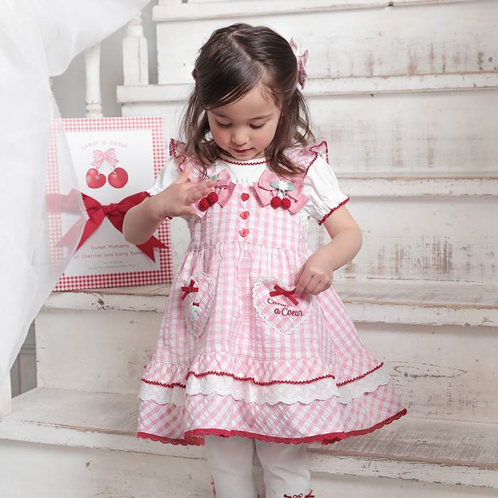 楽天市場】coeur a coeur (クーラクール ) ドッキングワンピース (90