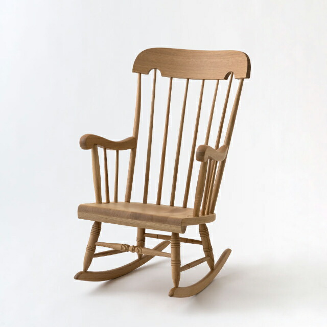 楽天市場】ロッキングチェア 穂高 C63 安楽椅子 イス 天然木 ホワイト