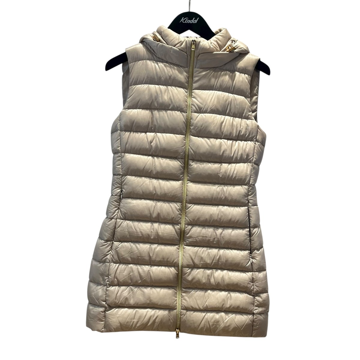 楽天市場】【中古】HERNO ダウンベスト PI0329D-12017-1985 ベージュ