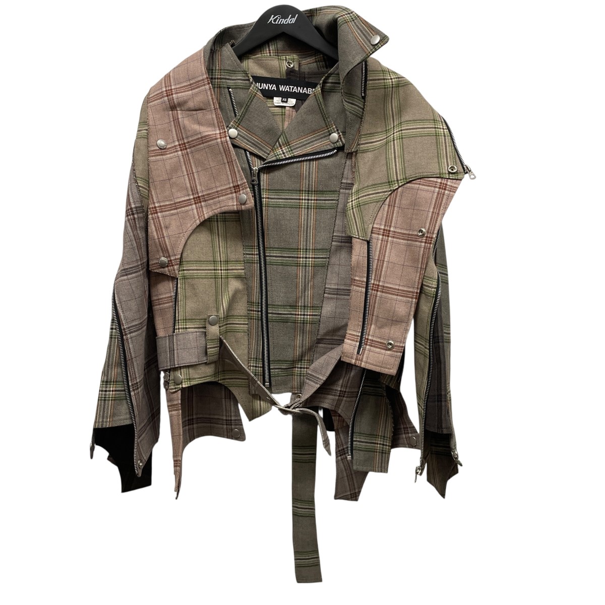 楽天市場】【中古】JUNYA WATANABE CDG 22AW ライダースジャケット JJ