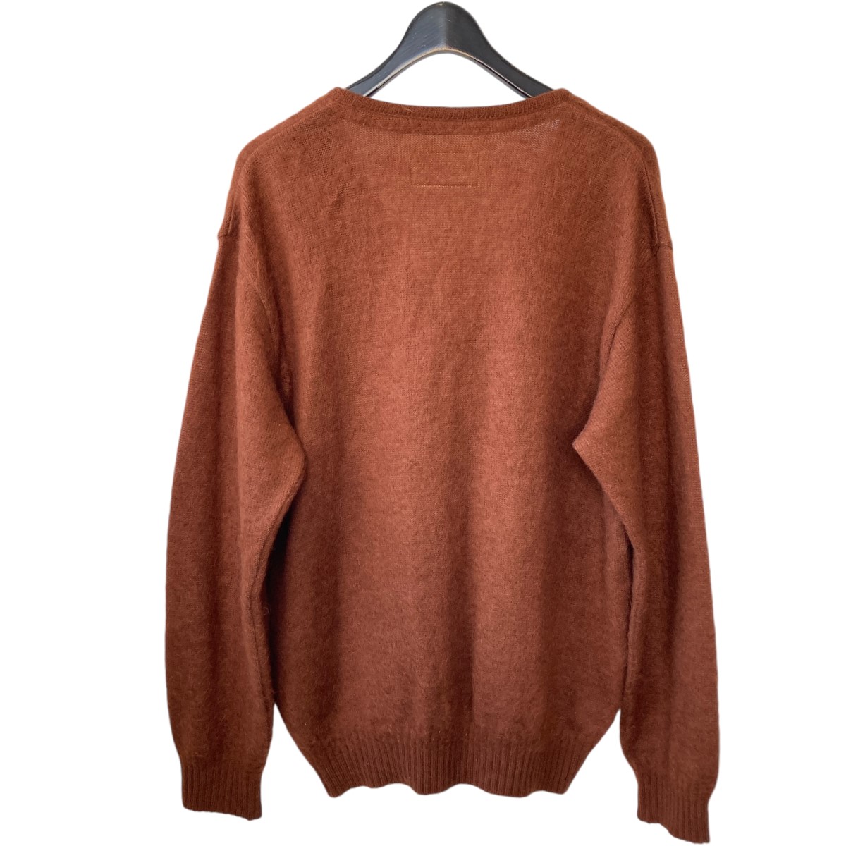 楽天市場】【中古】WACKO MARIAモヘアカーディガン ブラウン サイズ：L