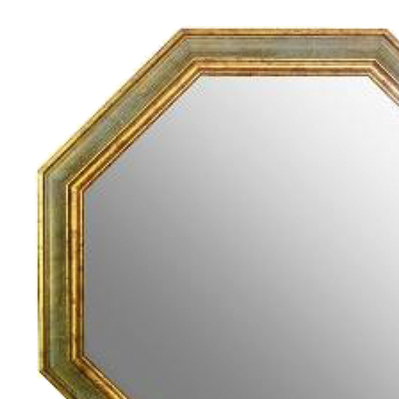 楽天市場】【スーパーセール価格】 鏡 壁掛け アンティーク 八角ミラー