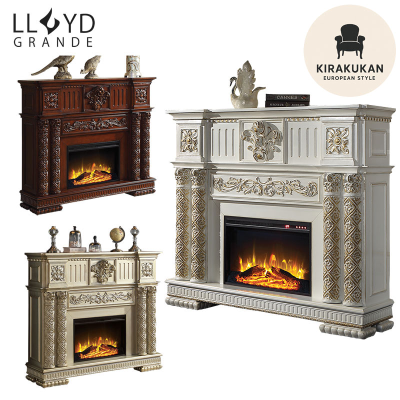 楽天市場】【 残1台・開梱設置込み 】 電気式暖炉 ロイドグランデ