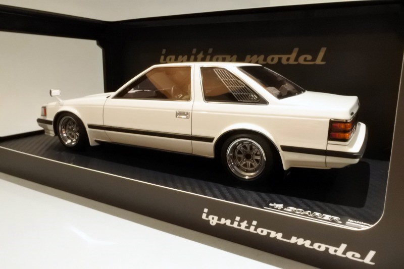 楽天市場】イグニッションモデル 1/18 トヨタ ソアラ 2800GT (ホワイト