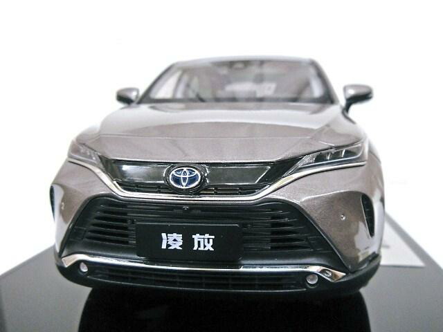 楽天市場】TOYOTA特注 1/18 トヨタ ハリアー (スティールブロンド