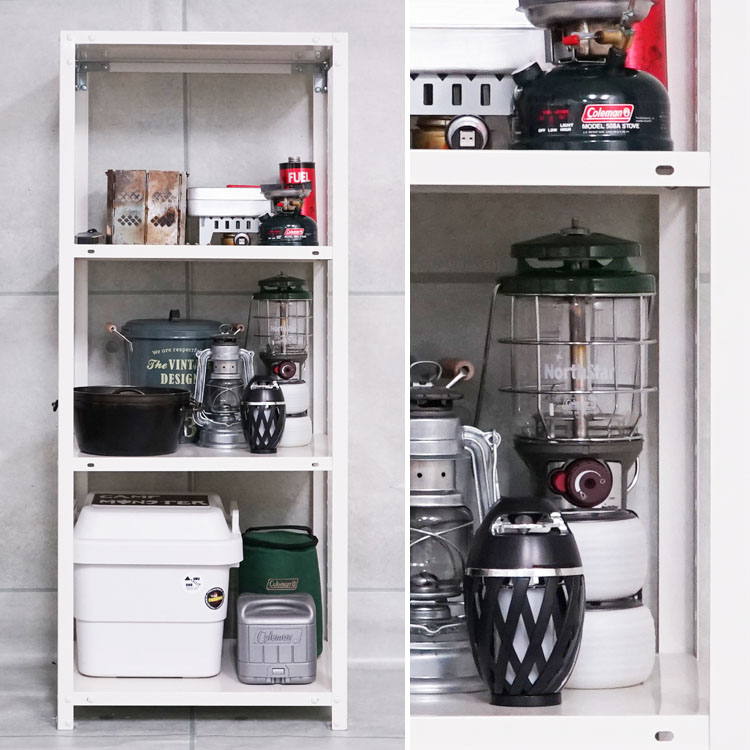 楽天市場】スチールラック スマートラック NSTR-333幅60×奥行20×高さ