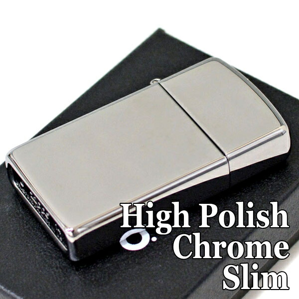 楽天市場】ZIPPO ジッポー 1610 ハイポリッシュクローム スリム 無地