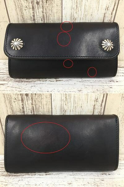 楽天市場】【中古】Larry Smith レザー ウォレット 長財布 Wallet