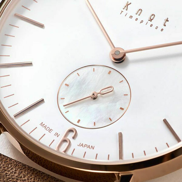 楽天市場】Knot ノット 時計 クラシック スモールセコンド Nijiiro