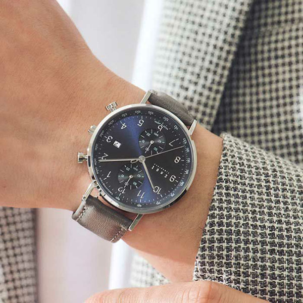 楽天市場】Knot ノット 時計 クラシック クロノグラフ アラビック