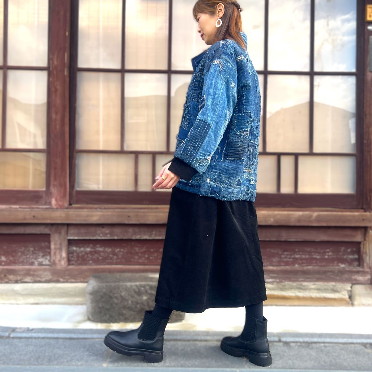 楽天市場】【古布襤褸裏地付きジャケット】夢屋作家一点物オリジナル