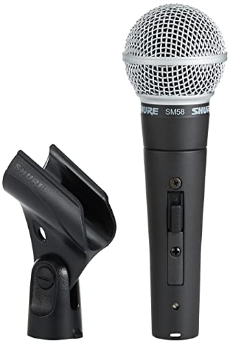 楽天市場】SHURE シュア SM58S ダイナミックマイク : スイッチ付き